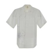 Viscose Shirt - Oamc Collectie Oamc , White , Heren