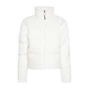 Witte Jassen voor Buitensport The North Face , White , Dames