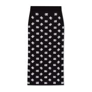 Rok met monogram Dolce & Gabbana , Black , Dames