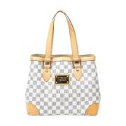 Pre-owned Fabric louis-vuitton-bags Louis Vuitton Vintage , White , Da...