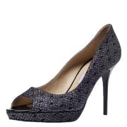 Pre-owned Lace heels Jimmy Choo Pre-owned , Gray , Dames