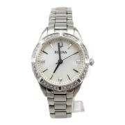 Bulova - Vrouw - 96R228 - met horloge -diamanten Bulova , Gray , Dames