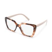 Stijlvolle Optische Bril voor Dagelijks Gebruik Prada , Brown , Dames