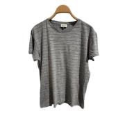 Pre-owned Fabric tops Yves Saint Laurent Vintage , Gray , Dames