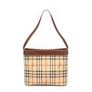 Pre-owned Canvas totes Burberry Vintage , Beige , Dames