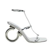 Grijze Elina Sandalen Salvatore Ferragamo , Gray , Dames