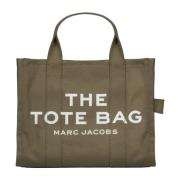 Logo Print Tote Bag Marc Jacobs , Green , Dames