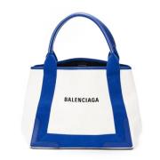 Pre-owned Canvas balenciaga-bags Balenciaga Vintage , Beige , Dames