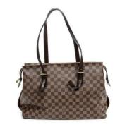 Pre-owned Fabric shoulder-bags Louis Vuitton Vintage , Brown , Dames