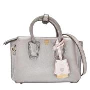 Pre-owned Leather totes MCM Pre-owned , Gray , Dames