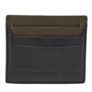 Pre-owned Leather wallets Bottega Veneta Vintage , Black , Dames