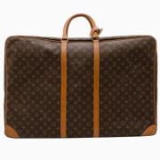 Pre-owned Leather travel-bags Louis Vuitton Vintage , Brown , Dames