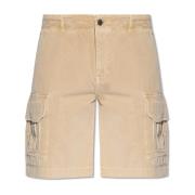 Cargo shorts Moschino , Beige , Heren