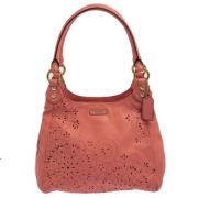 Pre-owned Leather handbags Coach Pre-owned , Pink , Dames