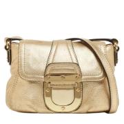 Pre-owned Leather shoulder-bags Michael Kors Pre-owned , Yellow , Dame...