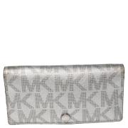 Pre-owned Coated canvas wallets Michael Kors Pre-owned , Gray , Dames