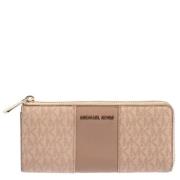 Pre-owned Leather wallets Michael Kors Pre-owned , Pink , Dames