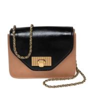 Pre-owned Satin shoulder-bags Chloé Pre-owned , Black , Dames