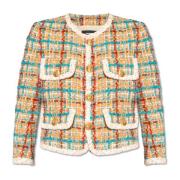 Tweed jacket Dsquared2 , Multicolor , Dames