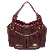 Pre-owned Leather handbags Chloé Pre-owned , Red , Dames