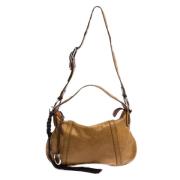 Pre-owned Leather shoulder-bags Dolce & Gabbana Pre-owned , Beige , Da...