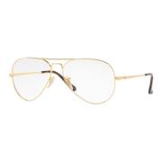 Aviator Large Metal RX 6489 Sunglasses Ray-Ban , Yellow , Unisex