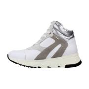 Stijlvolle Damessneakers Geox , White , Dames