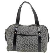 Pre-owned Canvas shoulder-bags Bally Pre-owned , Gray , Dames