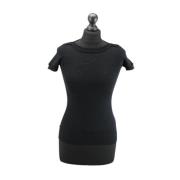 Pre-owned Wool tops Armani Pre-owned , Black , Dames