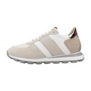 Stijlvolle Damessneakers Geox , Beige , Dames