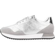 Stijlvolle Casual Sneakers voor Vrouwen Geox , Gray , Dames