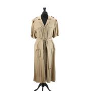 Pre-owned Viscose dresses Celine Vintage , Green , Dames