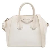 Pre-owned Leather handbags Givenchy Pre-owned , White , Dames