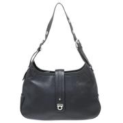 Pre-owned Leather handbags Salvatore Ferragamo Pre-owned , Black , Dam...