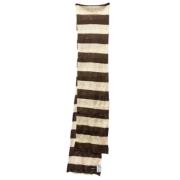 Pre-owned Fabric scarves Armani Pre-owned , Brown , Dames