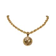 Pre-owned Yellow Gold necklaces Chanel Vintage , Yellow , Dames