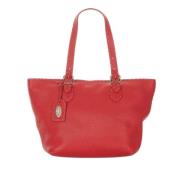 Pre-owned Leather fendi-bags Fendi Vintage , Red , Dames