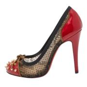 Pre-owned Lace heels Christian Louboutin Pre-owned , Black , Dames