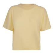 Kasjmier T-shirt Citroensorbet Lisa Yang , Yellow , Dames