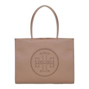 Kleine Ella Tas met Logo Patch Tory Burch , Pink , Dames