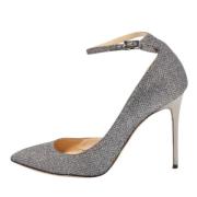 Pre-owned Fabric heels Jimmy Choo Pre-owned , Gray , Dames