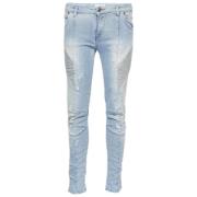 Pre-owned Denim jeans Balmain Pre-owned , Blue , Dames