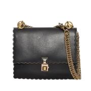 Pre-owned Leather fendi-bags Fendi Vintage , Black , Dames