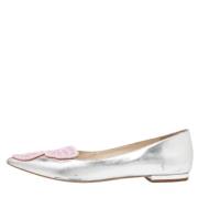 Pre-owned Leather flats Sophia Webster Pre-owned , Gray , Dames