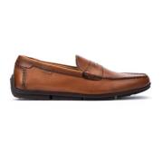 Elegante Conil Leren Loafer voor Heren Pikolinos , Brown , Heren