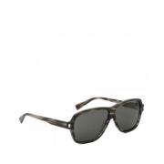 Grijze Aviator Zonnebril met Uva/Uvb Bescherming Saint Laurent , Gray ...