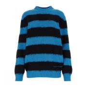 Geborduurde Trui Alexander McQueen , Blue , Dames