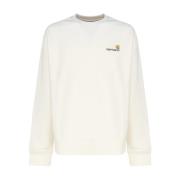 Katoenmix Sweaters Carhartt Wip , White , Heren