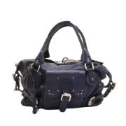 Pre-owned Leather totes Chloé Pre-owned , Blue , Dames