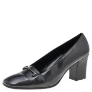 Pre-owned Leather heels Gucci Vintage , Black , Dames